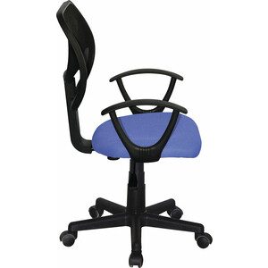 Кресло компактное Brabix Flip MG-305 ткань TW синее/черное (531919)