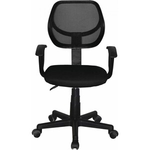 Кресло компактное Brabix Flip MG-305 ткань TW черное (531952) кресло офисное brabix heavy duty hd 002 ткань 531830