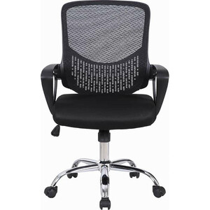 Кресло Brabix Next MG-318 с подлокотниками/хром черное (531834) кресло brabix