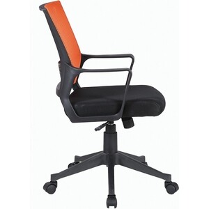 Кресло Brabix Balance MG-320 с подлокотниками комбинированное черное/оранжевое 531832 Balance MG-320 с подлокотниками комбинированное черное/оранжевое 531832 - фото 2