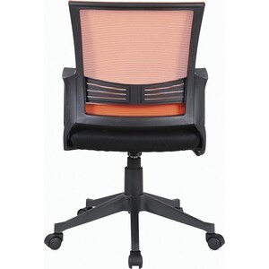 Кресло Brabix Balance MG-320 с подлокотниками комбинированное черное/оранжевое 531832 Balance MG-320 с подлокотниками комбинированное черное/оранжевое 531832 - фото 4