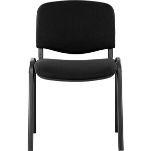 Стул для персонала и посетителей Brabix Iso CF-005 черный каркас/ткань черная (531971) кресло офисное brabix focus ex 518 ткань черное 531575