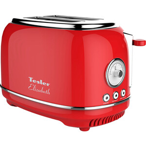 Тостер Tesler TT-245 RED сэндвич тостер tefal sm159830