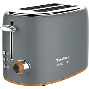 Тостер Tesler TT-240 GREY тостер caso classico t4 серебристый