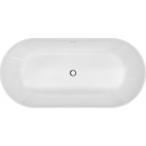 Акриловая ванна BelBagno 167x80 слив-перелив золото (BB306-1675, BB39-OVF-ORO)