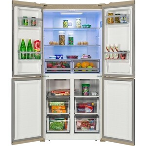 Холодильник Hiberg RFQ-490DX NFGR inverter - фото 5