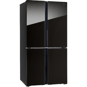 Холодильник Hiberg RFQ-500DX NFGB inverter морозильный ларь hiberg pf 32l4 nfg 320 275 л no frost 22 кг cутки 4 корзины золотистый