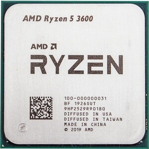 Процессор AMD AMD Ryzen 5 3600 OEM (3.6GHz up to 4.2GHz/6x512Kb+32Mb, 6C/12T, Matisse, 7nm, 65W, unlocked, AM4) amd ryzen 5 3600