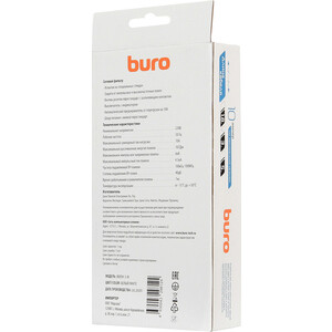 Сетевой фильтр Buro 800SH-3-W