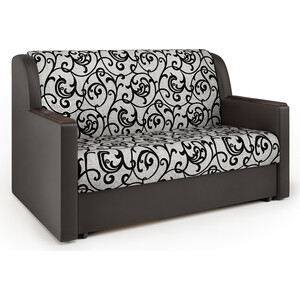 Диван-кровать Шарм-Дизайн Аккорд Д 100 экокожа шоколад и узоры диван кровать шарм дизайн аккорд д 160 велюр дрим эппл
