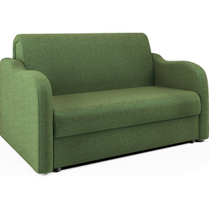 Диван-кровать Шарм-Дизайн Коломбо 100 зеленый диван кровать шарм дизайн коломбо 120 велюр дрим эппл