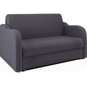 Диван-кровать Шарм-Дизайн Коломбо 100 серый диван кровать шарм дизайн коломбо 120 велюр дрим эппл