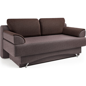 Диван-кровать Шарм-Дизайн Евро 130 латте и шоколад кресло кровать шарм дизайн классика в велюр дрим шоколад