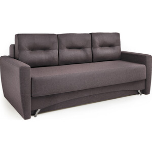 Диван-кровать Шарм-Дизайн Опера 150 рогожка серый диван arsko гуннар коричневая рогожка
