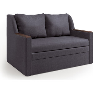 Диван-кровать Шарм-Дизайн Дуэт серый угловой диван шарм дизайн ария левый серый