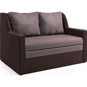 Диван-кровать Шарм-Дизайн Дуэт шоколад и латте диван прямой шарм дизайн уют латте