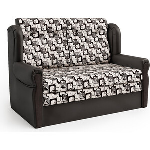 Диван-кровать Шарм-Дизайн Классика 2М шоколад и ромб диван кровать шарм дизайн опера 150 экокожа шоколад и серая рогожка