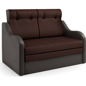 Диван-кровать Шарм-Дизайн Классика 2В шоколад и рогожка кресло кровать шарм дизайн классика м велюр дрим шоколад