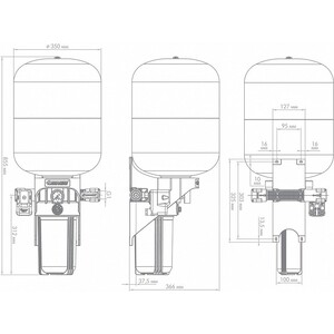 Система автоматического водоснабжения Джилекс КРАБ-Т 50