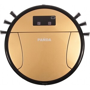 Робот-пылесос Panda I7 gold робот динозавр трицератопс zhorya на пульте управления интерактивный звук свет танцующий на аккумуляторе