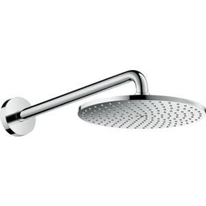 Верхний душ с кронштейном Hansgrohe Raindance S 240 хром 39 см (27607000)