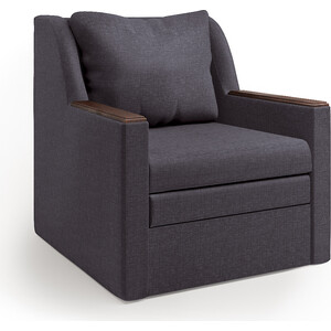 Кресло-кровать Шарм-Дизайн Соло серый кресло кровать шарм дизайн соло экокожа и серая рогожка