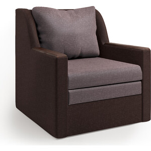 Кресло-кровать Шарм-Дизайн Соло шоколад и латте кресло кровать шарм дизайн аккорд м корфу беж и экокожа шоколад