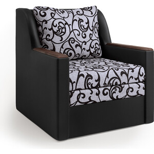 Кресло-кровать Шарм-Дизайн Соло экокожа черный и узоры кресло кровать mebel ars атлант ы ппу
