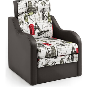 Кресло-кровать Шарм-Дизайн Классика В шоколад и велюр кровать mebel ars треви 140 см велюр молочный шоколад нв 178 13