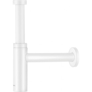 Сифон для раковины Hansgrohe Flowstar S белый матовый (52105700) смеситель для раковины iddis slide белый матовый sliwt00i01