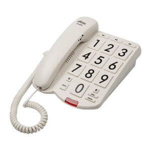 Проводной телефон Ritmix RT-520 ivory проводной телефон panasonic kx ts2365ruw