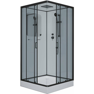 

Душевая кабина Niagara NG-6902-01Q BLACK 100х100х210, NG-6902-01Q BLACK 100х100х210