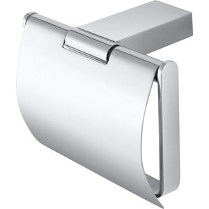 Держатель туалетной бумаги Bemeta Via с крышкой (135012012) держатель туалетной бумаги bemeta с крышкой 118112012
