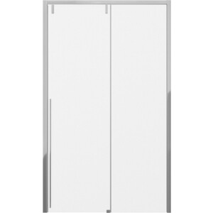 Душевая дверь Bravat Slimline 120х195 прозрачная, хром (BD120.4105A)