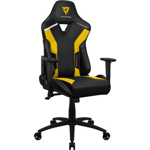 Кресло компьютерное игровое ThunderX3 TC3 bumblebee yellow