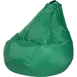 Кресло-мешок Bean-bag Груша зеленое оксфорд XL кресло мешок bean bag груша лайм оксфорд xl
