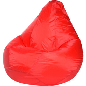 Кресло-мешок Bean-bag Груша красное оксфорд XL кресло мешок bean bag груша изумруд xl