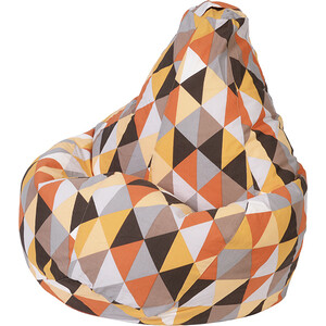 Кресло-мешок Bean-bag Груша янтарь XL кресло мешок bean bag груша темно серый микровельвет xl