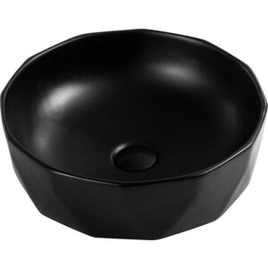 Раковина-чаша BelBagno 41х41 черная (BB1409H301) накладка мебельная тундра d 40 мм круглая черная 8 шт