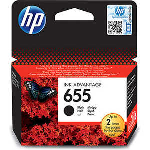 Картридж HP №655 Black (CZ109AE) картридж для струйного принтера cactus cs c4844