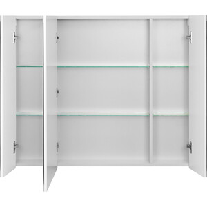Зеркальный шкаф Акватон Нортон 100 белый глянец (1A249302NT010)