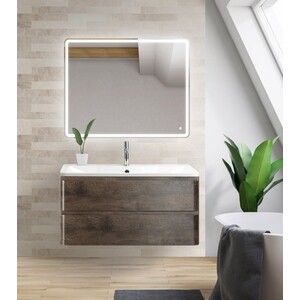 Тумба под раковину BelBagno Albano 100 Rovere Nature Grigio (ALBANO-1000-2C-SO-RNG)