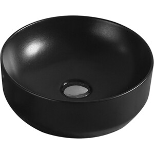 Раковина-чаша Ceramicanova Element 35х35 круглая, черная матовая (CN6007) раковина чаша ceramicanova element 35х35 круглая cn6005