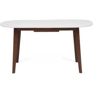 Стол обеденный TetChair Bosco белый + коричневый раскладной стол tetchair wd 07 oak