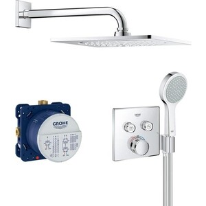 Душевая система Grohe Grohtherm SmartControl с термостатом, хром (34742000)