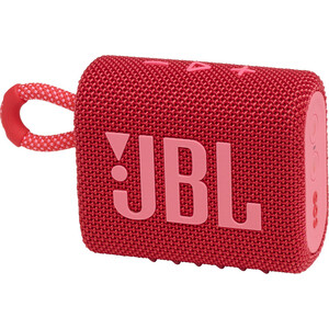 Портативная колонка JBL GO 3 (JBLGO3RED) (моно, 4.2Вт, Bluetooth, 5 ч) красный