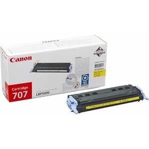 Картридж Canon 707Y yellow (9421A004) картридж nv print c4129x для нewlett packard lj 5000 10000k