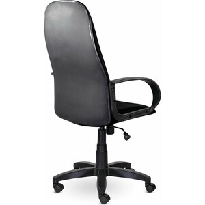 Кресло офисное Brabix Praktik EX-279 ткань/кожзам черное (532017)