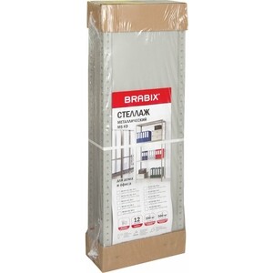 Стеллаж металлический Brabix MS KD-185/40/70-4, S240BR124402 (291113)