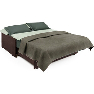Диван-кровать Шарм-Дизайн Коломбо БП 120 латте и шоколад